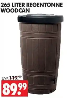 Wreesmann 265 LITER REGENTONNE WOODCAN Angebot