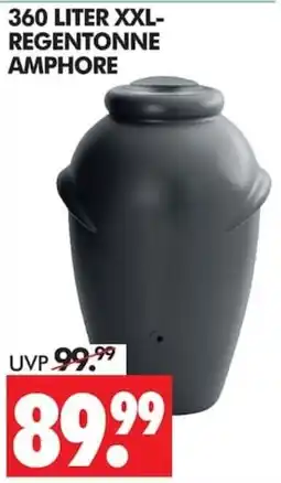 Wreesmann 360 LITER XXL-REGENTONNE AMPHORE Angebot