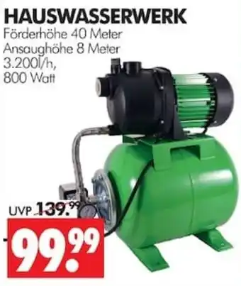 Wreesmann HAUSWASSERWERK Angebot