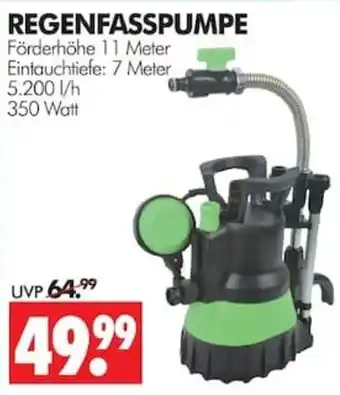 Wreesmann REGENFASSPUMPE Angebot