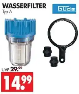 Wreesmann WASSERFILTER Typ A GÜDE Angebot