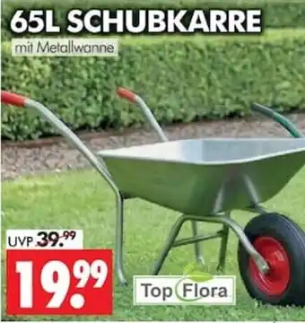 Wreesmann 65L SCHUBKARRE mit Metallwanne Angebot
