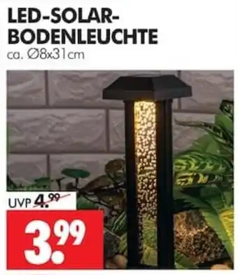 Wreesmann LED-SOLAR-BODENLEUCHTE Angebot