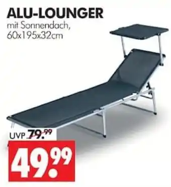 Wreesmann ALU-LOUNGER mit Sonnendach Angebot