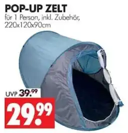 Wreesmann POP-UP ZELT Angebot