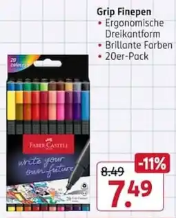 Rossmann Grip Finepen Faber Castell Angebot