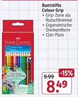 Rossmann FABER-CASTELL Buntstifte Colour Grip Angebot