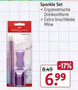 Rossmann Sparkle Set Faber-Castell Angebot