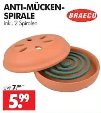 Wreesmann ANTI-MÜCKEN-SPIRALE BRAECO Angebot