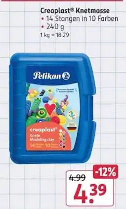 Rossmann Creaplast® Knetmasse Angebot
