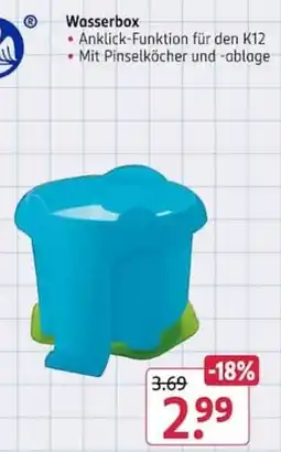 Rossmann Wasserbox Angebot