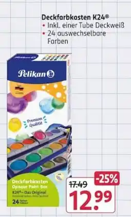 Rossmann Pelikan Deckfarbkasten K24® Angebot
