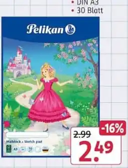 Rossmann Pelikan Malblock Angebot