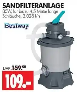 Wreesmann SANDFILTERANLAGE Bestway Angebot