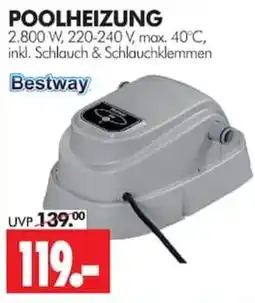 Wreesmann POOLHEIZUNG Bestway Angebot