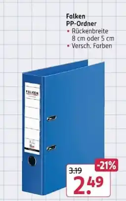 Rossmann Falken PP-Ordner Angebot