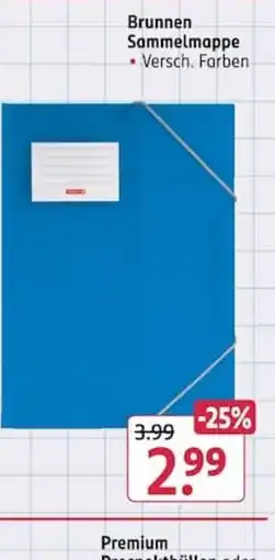 Rossmann Brunnen Sammelmappe Angebot