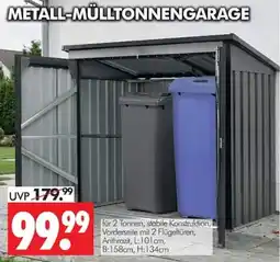 Wreesmann METALL-MÜLLTONNENGARAGE Angebot
