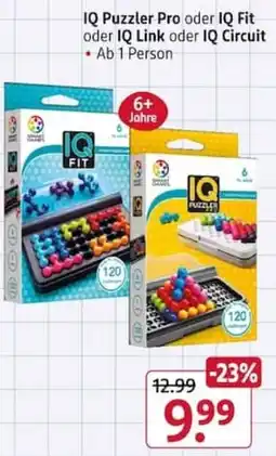 Rossmann IQ Puzzler Pro oder IQ Fit oder IQ Link oder IQ Circuit Angebot