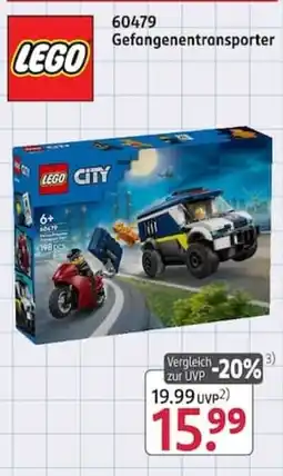 Rossmann LEGO Gefangenentransporter Angebot