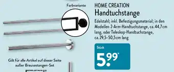 Aldi Nord Home Creation Handtuchstange Angebot