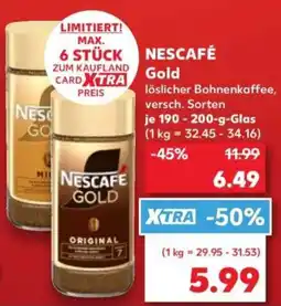 Kaufland NESCAFÉ Gold Angebot