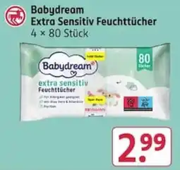 Rossmann Babydream Extra Sensitiv Feuchttücher Angebot