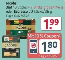Rossmann Jacobs 3in1 Angebot