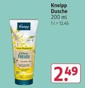 Rossmann Kneipp Dusche Angebot