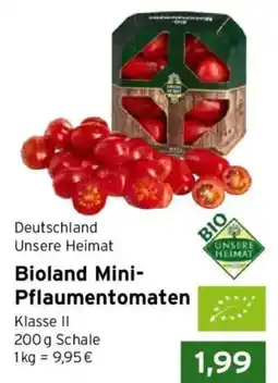 CAP Markt Bioland Mini-Pflaumentomaten Angebot