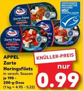Kaufland Appel Zarte Heringsfilets Angebot