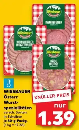 Kaufland Wiesbauer Wurstspezialitäten Angebot
