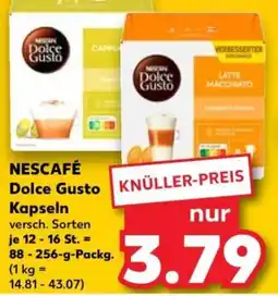 Kaufland NESCAFÉ Dolce Gusto Kapseln Angebot