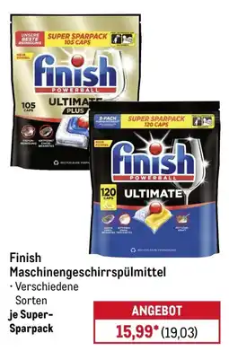 METRO Finish Maschinengeschirrspülmittel Angebot
