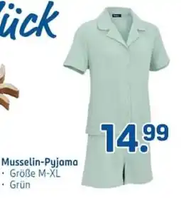 Rossmann Glück Musselin-Pyjama Angebot