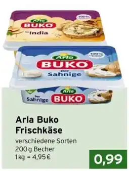 CAP Markt Arla Buko Frischkäse Angebot