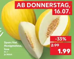 Kaufland Span./ital. Honigmelone Angebot