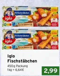 CAP Markt Iglo Fischstäbchen Angebot