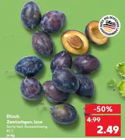 Kaufland Dtsch. Zwetschgen, lose Angebot