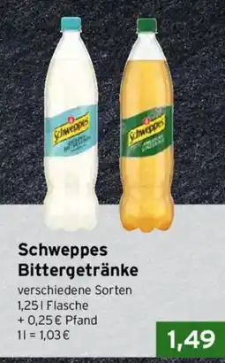 CAP Markt Schweppes Bittergetränke Angebot