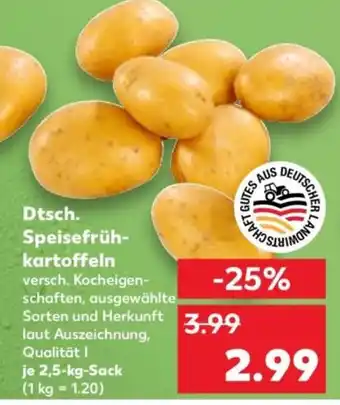 Kaufland Dtsch. Speisefrühkartoffeln Angebot