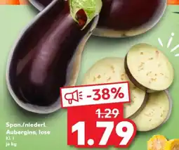 Kaufland Span./niederl. Aubergine, lose Angebot