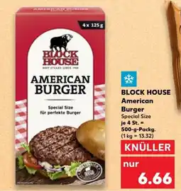 Kaufland BLOCK HOUSE American Burger Special Size Angebot