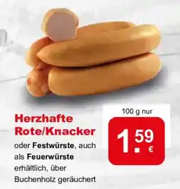 CAP Markt Herzhaftere Rote/Knacker Angebot