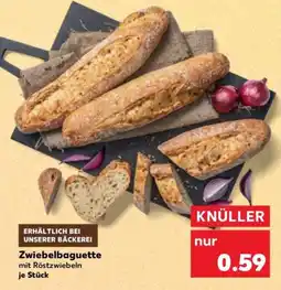 Kaufland Zwiebelbaguette mit Röstzwiebeln Angebot
