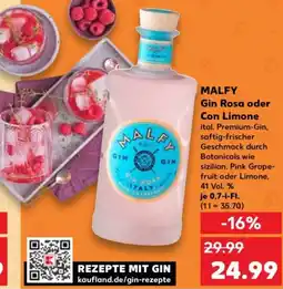 Kaufland MALFY Gin Rosa Angebot