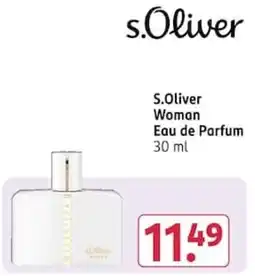 Rossmann S.Oliver Woman Eau de Parfum Angebot