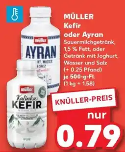 Kaufland MÜLLER Kefir oder Ayran Angebot