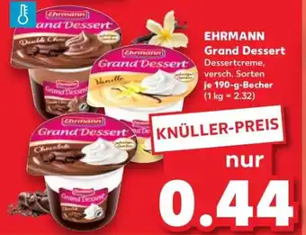 Kaufland EHRMANN Grand Dessert Angebot