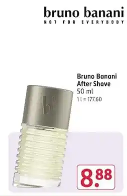 Rossmann Bruno Banani After Shave Angebot